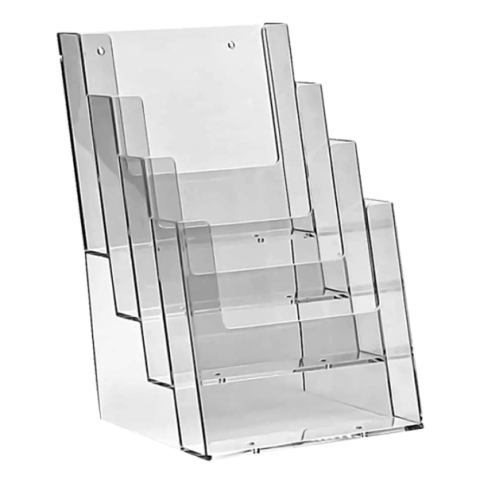 4 Tier A4 Desktop Brochure Holder | Exhibitions, Expo, Conferences ...